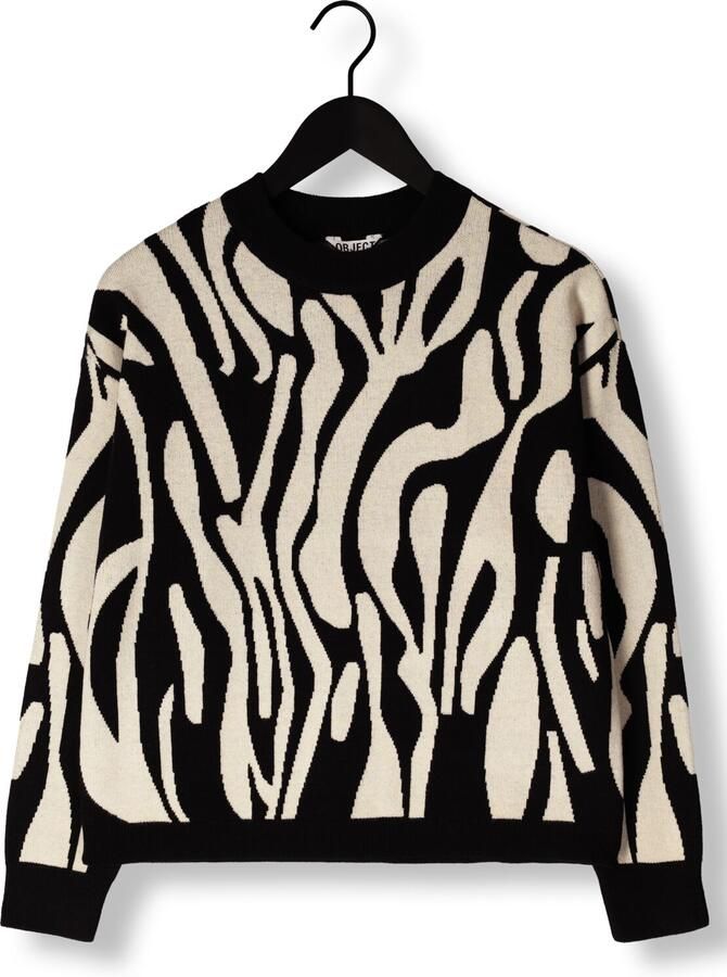 OBJECT Dames Truien & Vesten Objrey Lo L s Knit Pullover Multi