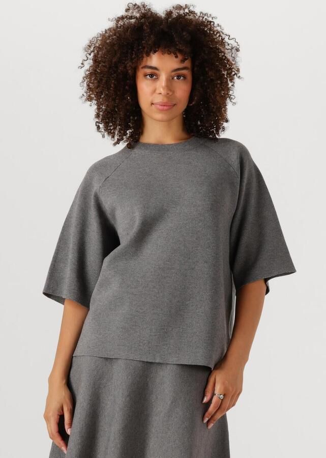 OBJECT Dames Truien & Vesten Objreynard 2 4 Knit Pullover Grijs - Foto 4