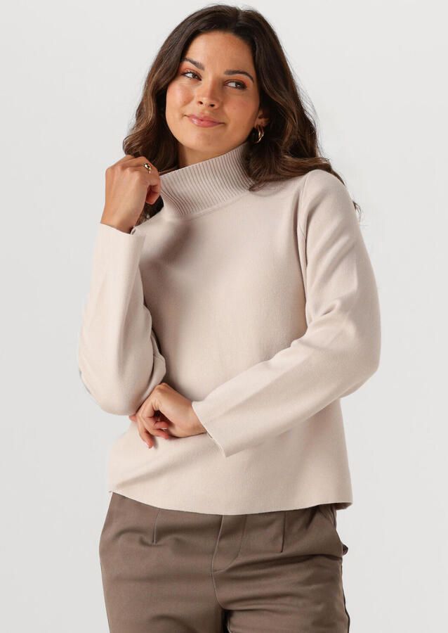 OBJECT Dames Truien & Vesten Objreynard High Neck Pullover Beige