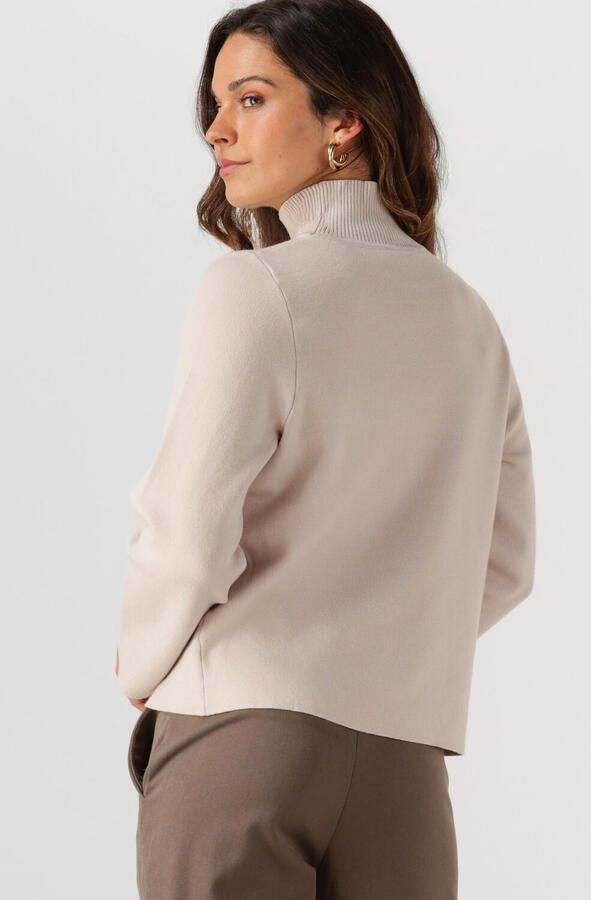 OBJECT Dames Truien & Vesten Objreynard High Neck Pullover Beige - Foto 4