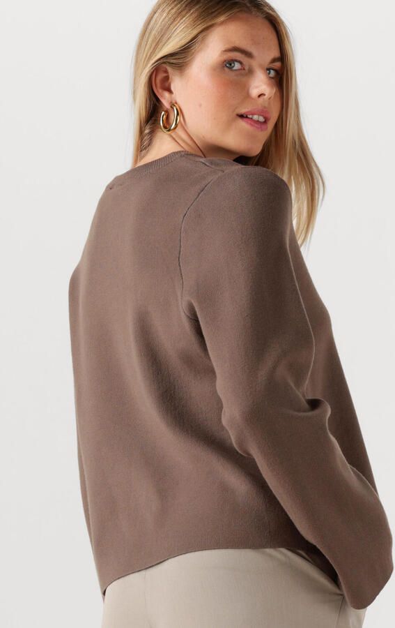 OBJECT Dames Truien & Vesten Objreynard O-neck Pullover Bruin - Foto 3