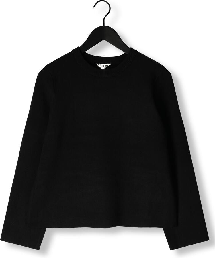 OBJECT Dames Truien & Vesten Objreynard O-neck Pullover Zwart