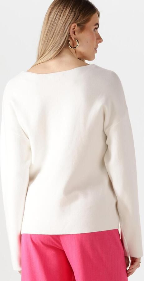 OBJECT Dames Truien & Vesten Objreynard V-neck Pullover Wit - Foto 3