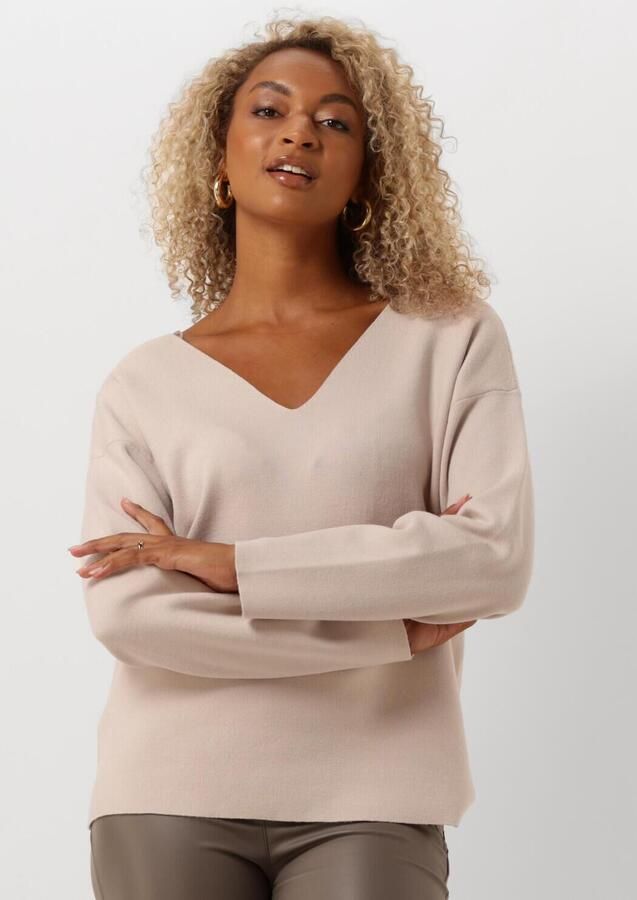 OBJECT Dames Truien & Vesten Objreynard V-neck Pullover Zilver - Foto 4