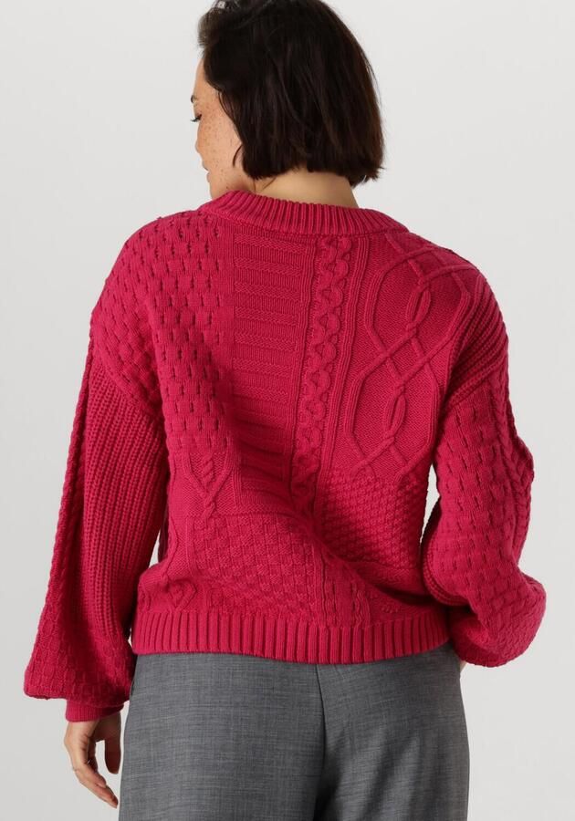 OBJECT Dames Truien & Vesten Objrush Re L s Knit Pullover Roze - Foto 2