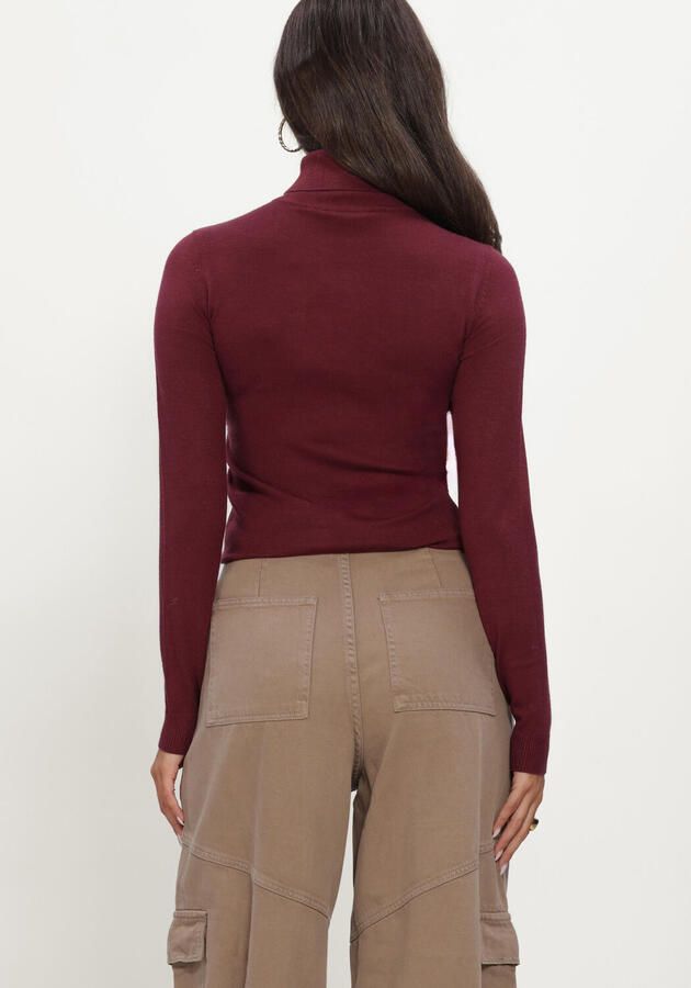 OBJECT Dames Truien & Vesten Objthess L s Rollneck Knit Pullover Bordeaux - Foto 2