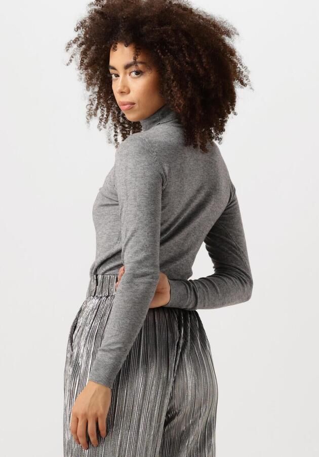 OBJECT Dames Truien & Vesten Objthess L s Rollneck Knit Pullover Grijs