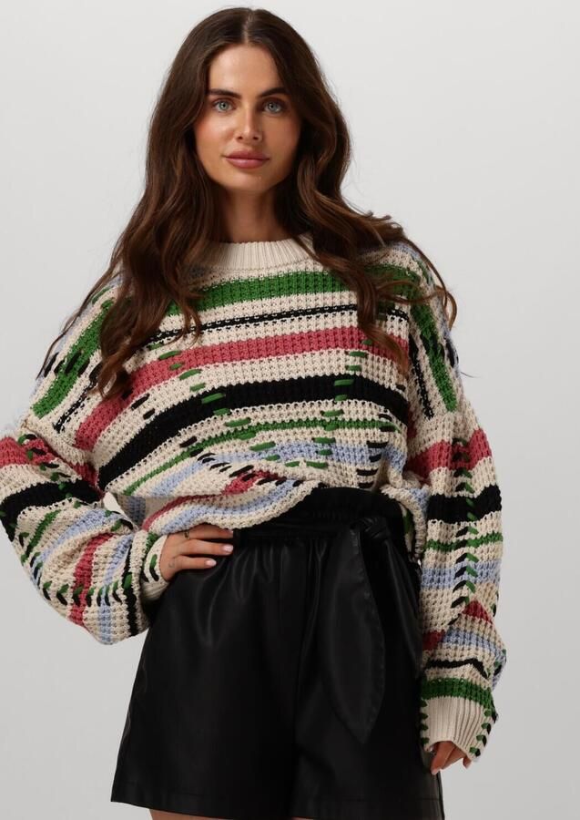 OBJECT Dames Truien & Vesten Objtuja Knit L s Oz Pullover Gebroken Wit - Foto 4