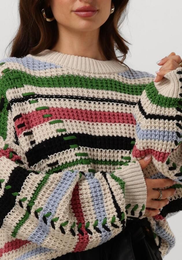 OBJECT Dames Truien & Vesten Objtuja Knit L s Oz Pullover Gebroken Wit - Foto 2