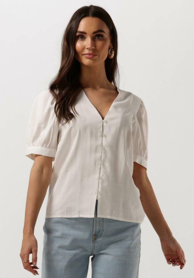 Object Witte Blouse 2 4 Mouw Top White Dames