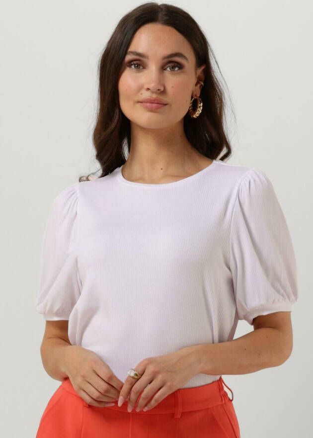 OBJECT Dames Tops & T-shirts Objjamie S s Top Wit