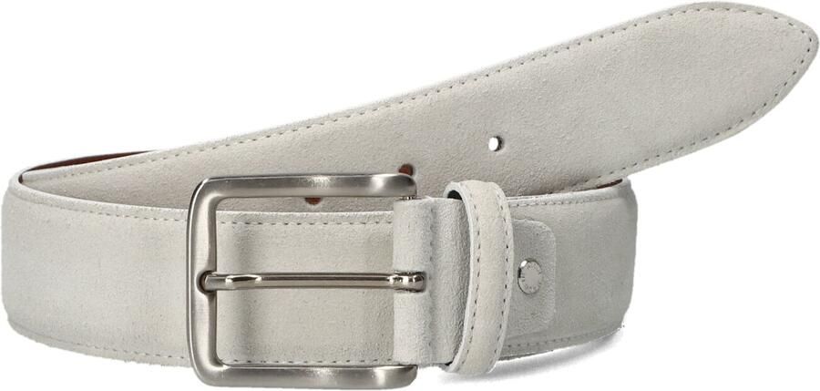 OFFICINE NAPOLI Heren Riemen Of3040 Lichtgrijs - Foto 2