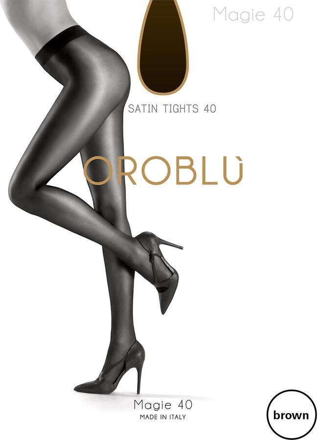 OROBLU Dames Beenmode Magie 40 Bruin - Foto 3
