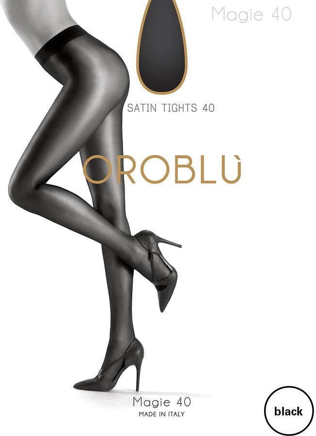 OROBLU Dames Beenmode Magie 40 Zwart - Foto 3