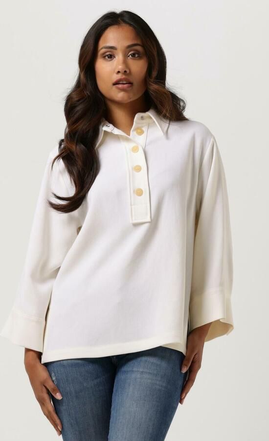 OTTOD'AME Dames Blouses Camicia Dc4715 Beige - Foto 3