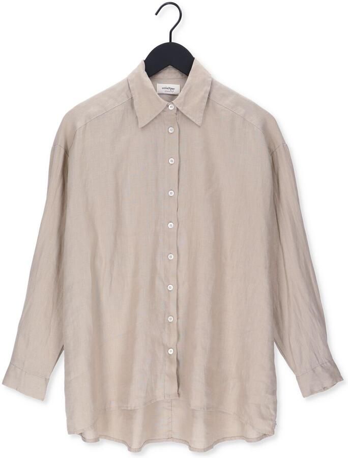 OTTOD'AME Dames Blouses Camicia Ec4642 Zand