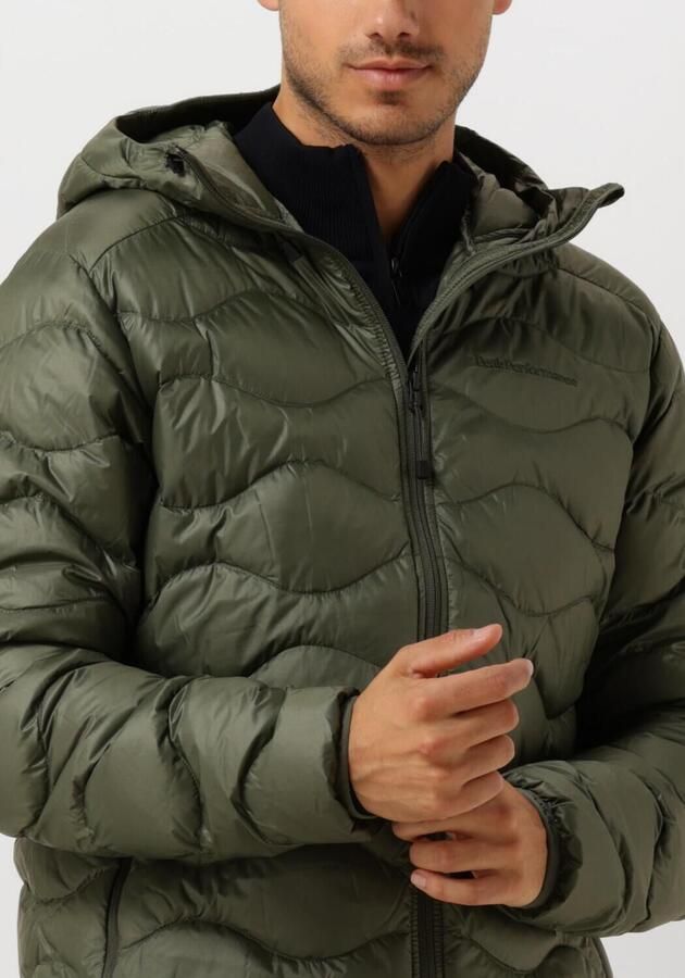 Peak Performance Groene donsjas met capuchon voor heren Green Heren - Foto 3