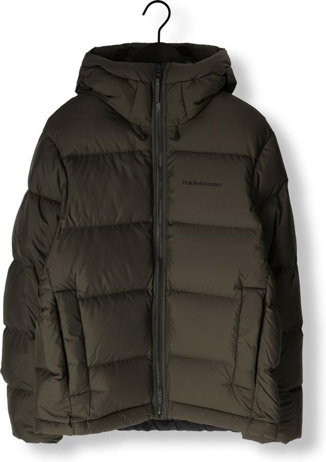 PEAK PERFORMANCE Heren Jassen M Rivel Down Jacket Donkergroen