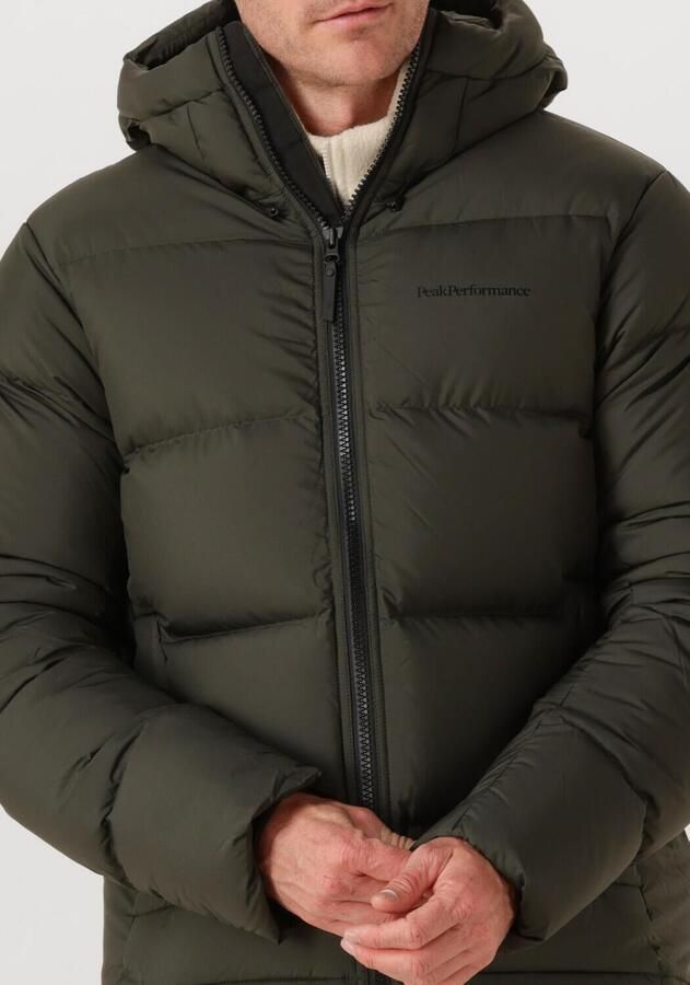 PEAK PERFORMANCE Heren Jassen M Rivel Down Jacket Donkergroen - Foto 2