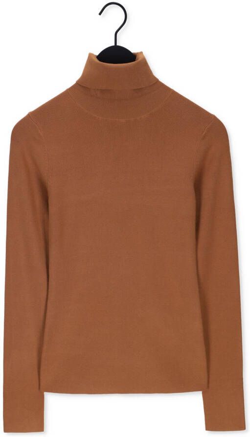 PENN & INK Dames Truien & Vesten Coll Neck Camel