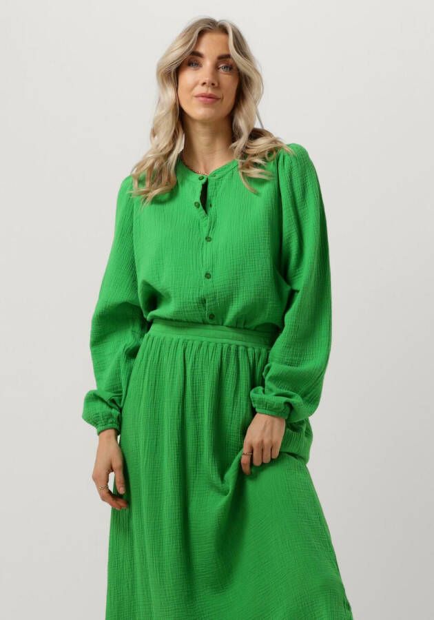 Penn&Ink N.Y Groene Blouse S23t905 Green Dames