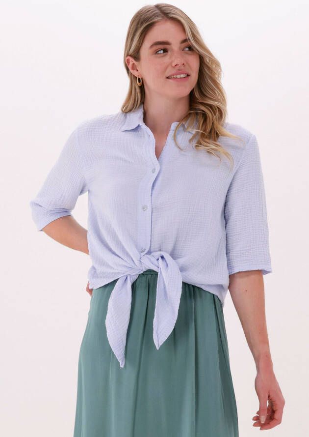 Penn&Ink N.Y Lichtblauwe Blouses S22t780ltd Blue Dames