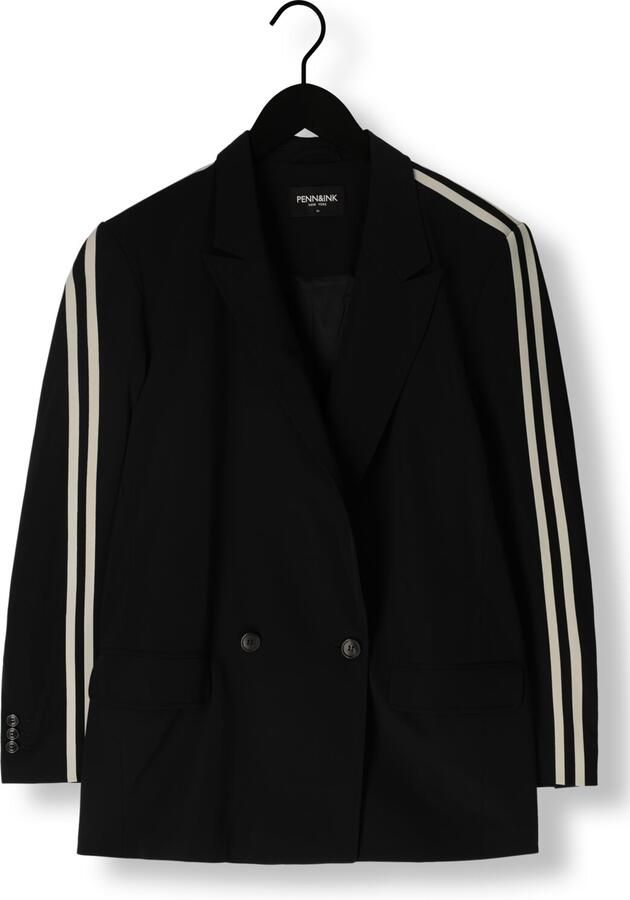 Penn&Ink N.Y Logan-s Zwarte Blazers voor Dames Black Dames