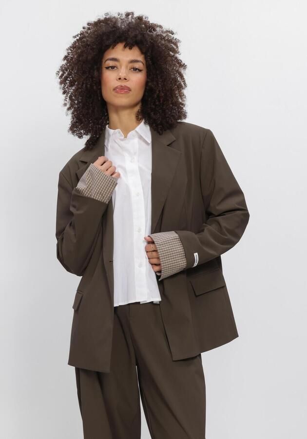 PENN & INK Dames Blazers W26n1771 Khaki