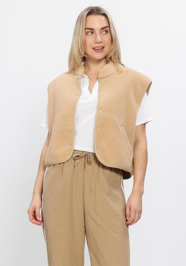 PENN & INK Dames Blazers Waistcoat Camel