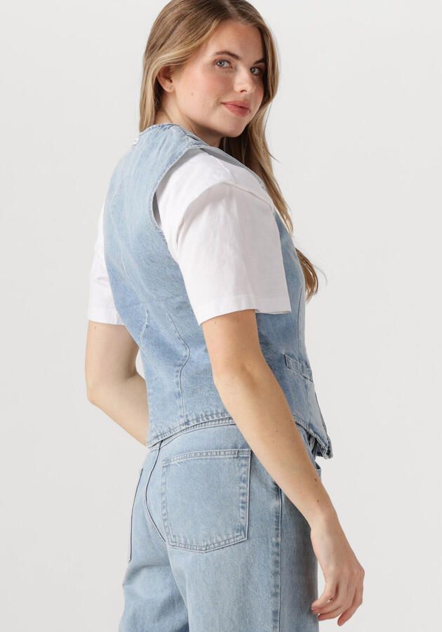 Penn&Ink N.Y Stijlvolle Waistcoat voor Vrouwen Blue Dames