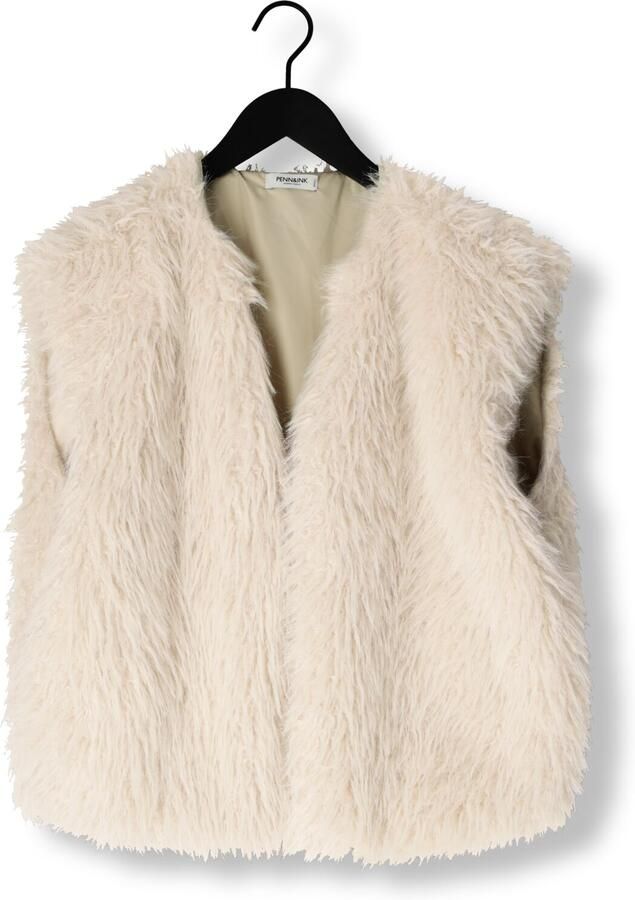 PENN & INK Dames Blazers Waistcoat W25c280 Beige