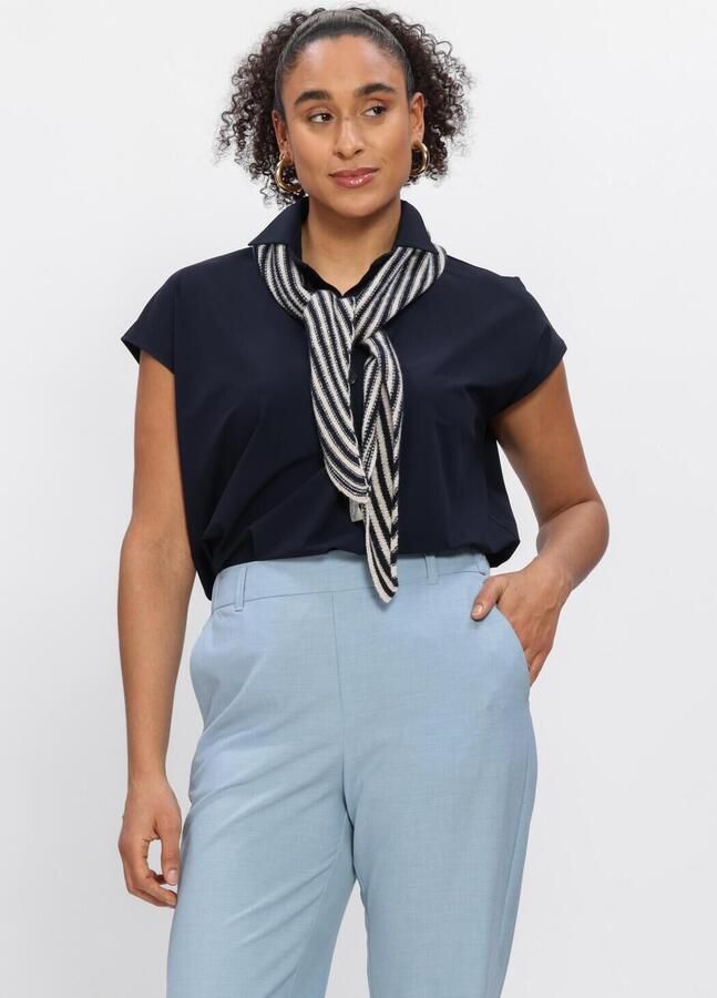 PENN & INK Dames Blouses Blouse Donkerblauw