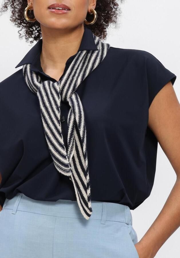 PENN & INK Dames Blouses Blouse Donkerblauw - Foto 3