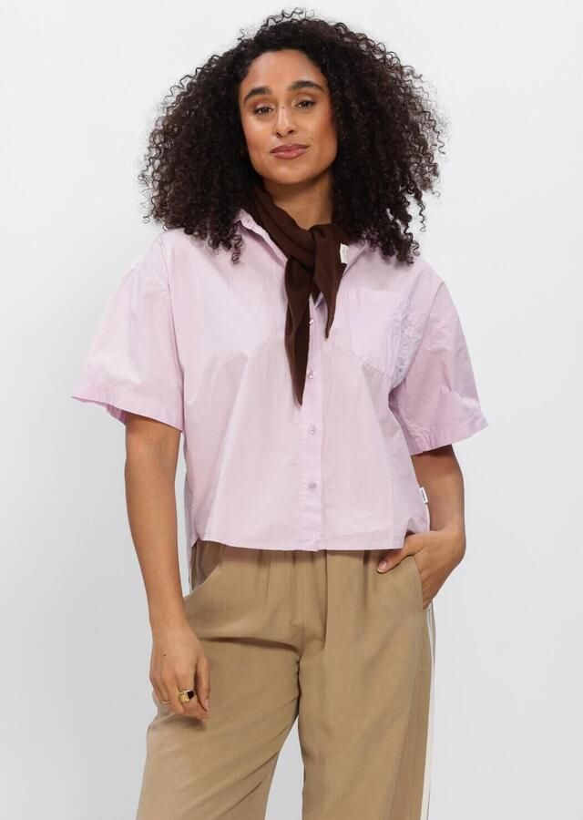 PENN & INK Dames Blouses Blouse Lila