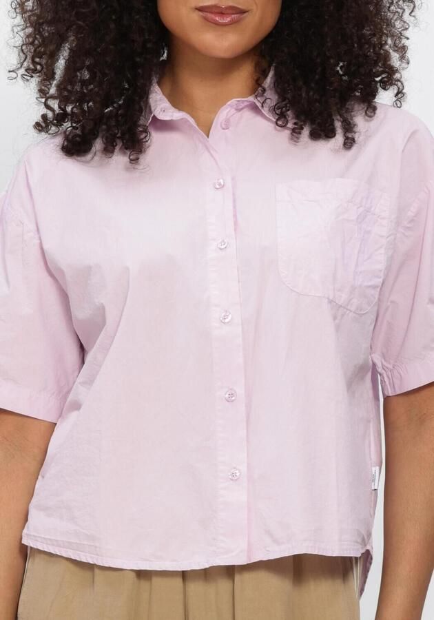 PENN & INK Dames Blouses Blouse Lila - Foto 4