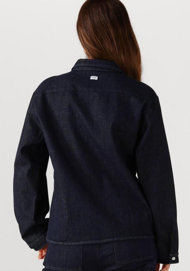 PENN & INK Dames Blouses Blouse W25z801 Donkerblauw - Foto 4