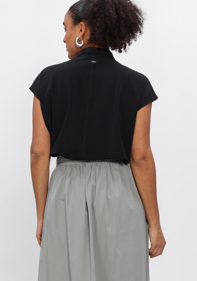 PENN & INK Dames Blouses Blouse Zwart - Foto 2