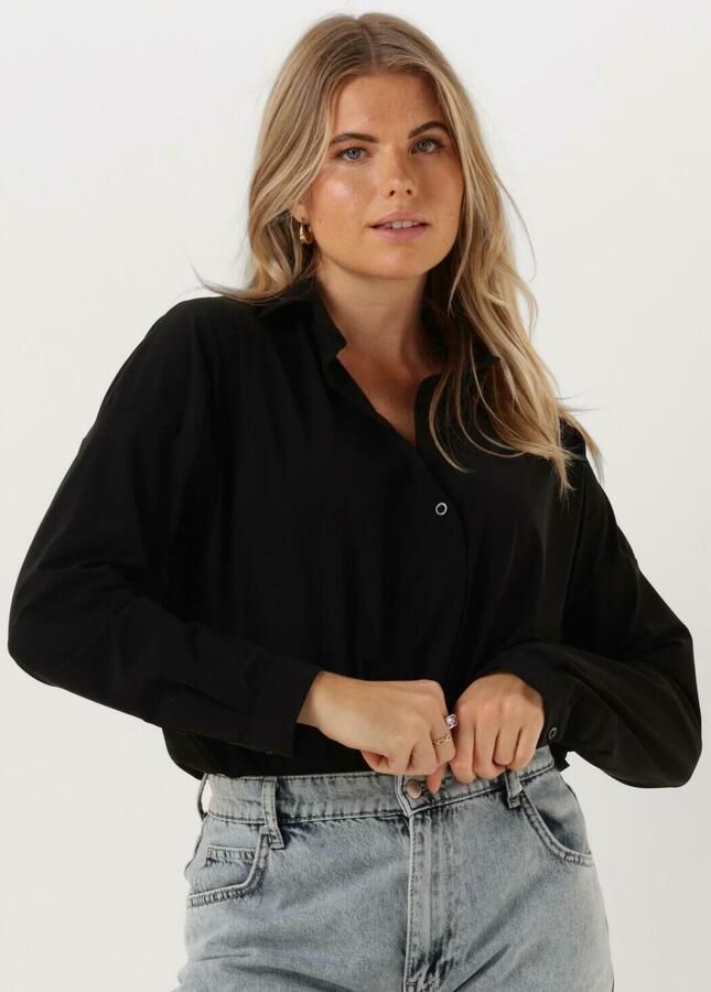 Penn&Ink N.Y Lange Mouw Blouse Magda Black Dames - Foto 4