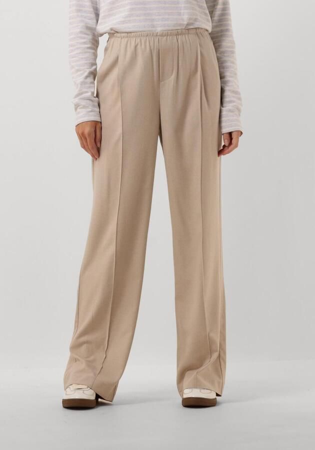 Penn&Ink N.Y Elegante Zandkleurige Broek Beige Dames - Foto 3