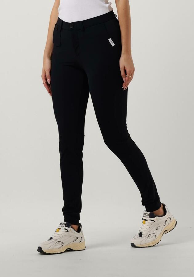 Penn&Ink N.Y Rosy Blauwe Chino Broek Blue Dames - Foto 4