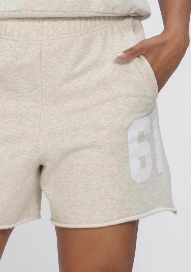 PENN & INK Dames Broeken Shorts Print Beige - Foto 4