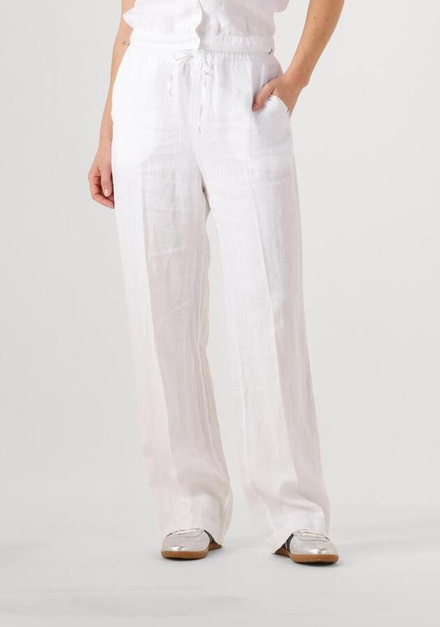 PENN & INK Dames Broeken Trousers S25z716 Wit - Foto 4