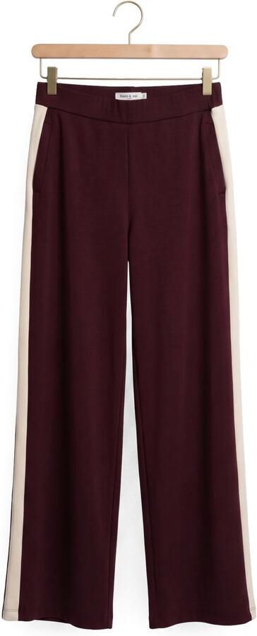 PENN & INK Dames Broeken W26t1307 Bordeaux - Foto 4