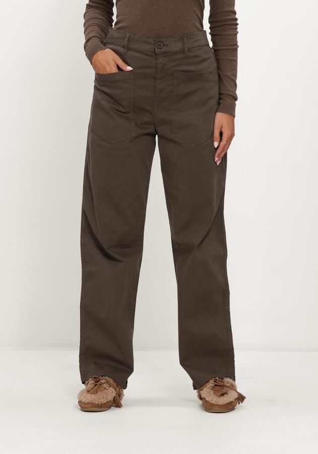 PENN & INK Dames Broeken W26z902 Bruin