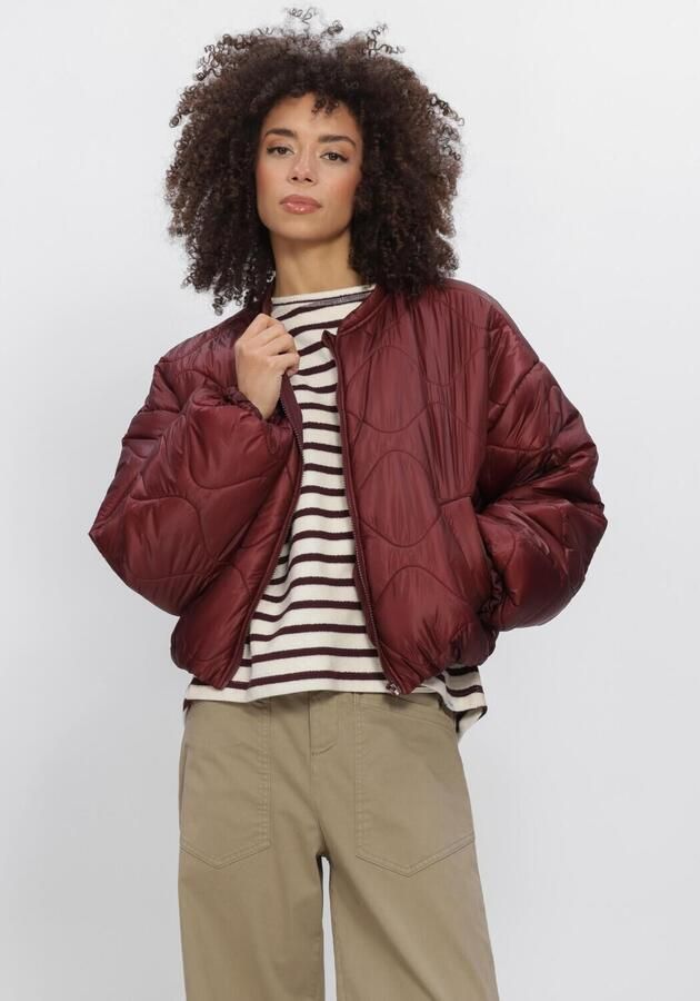 PENN & INK Dames Jassen W26c387 Bordeaux