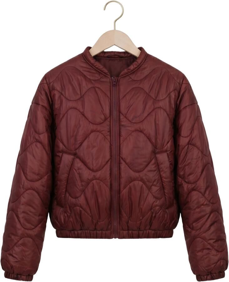 PENN & INK Dames Jassen W26c387 Bordeaux - Foto 2