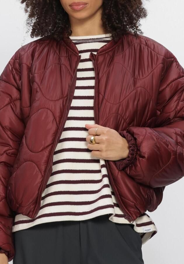 PENN & INK Dames Jassen W26c387 Bordeaux - Foto 4