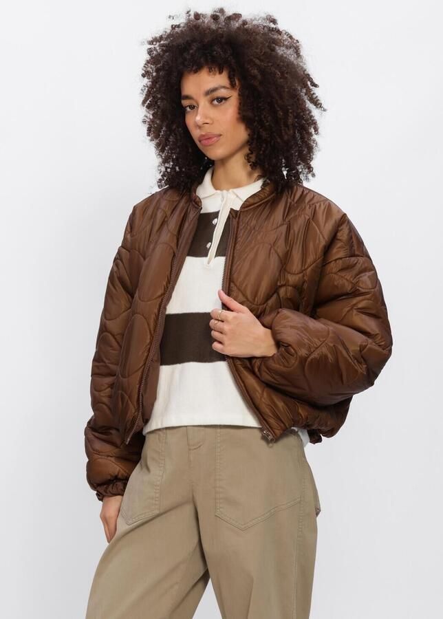 PENN & INK Dames Jassen W26c387 Bruin