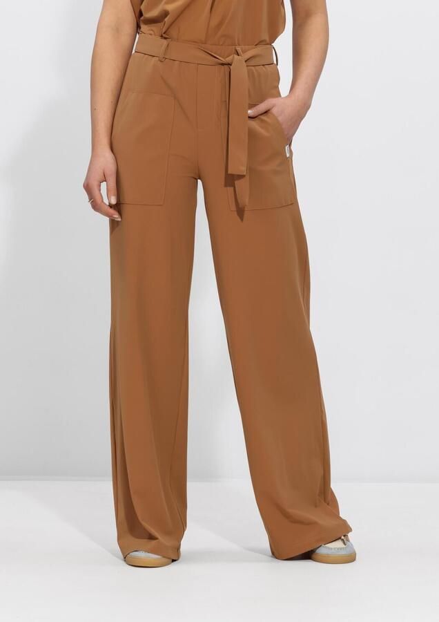 PENN & INK Dames Broeken Trousers Camel