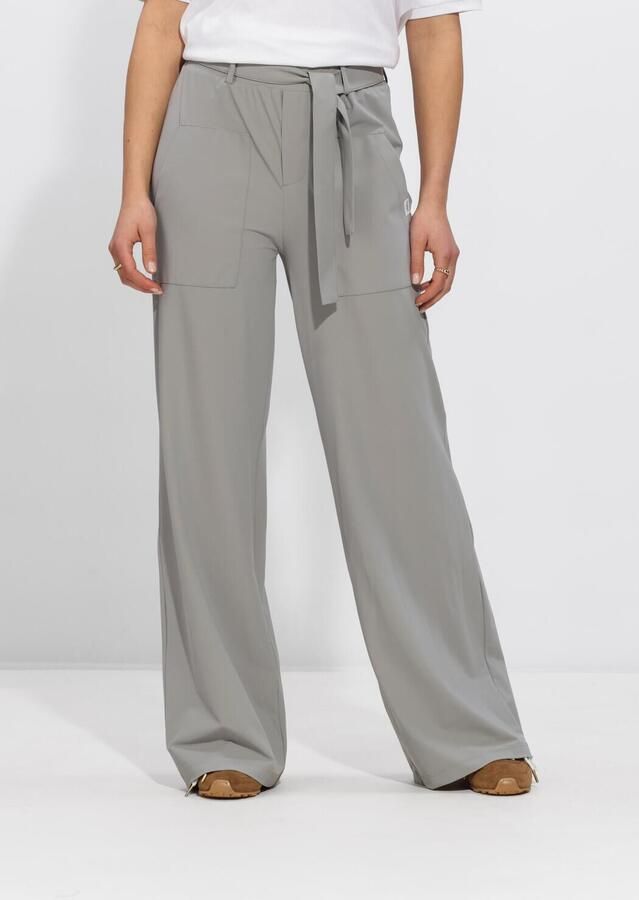 PENN & INK Dames Broeken Trousers Lichtgrijs